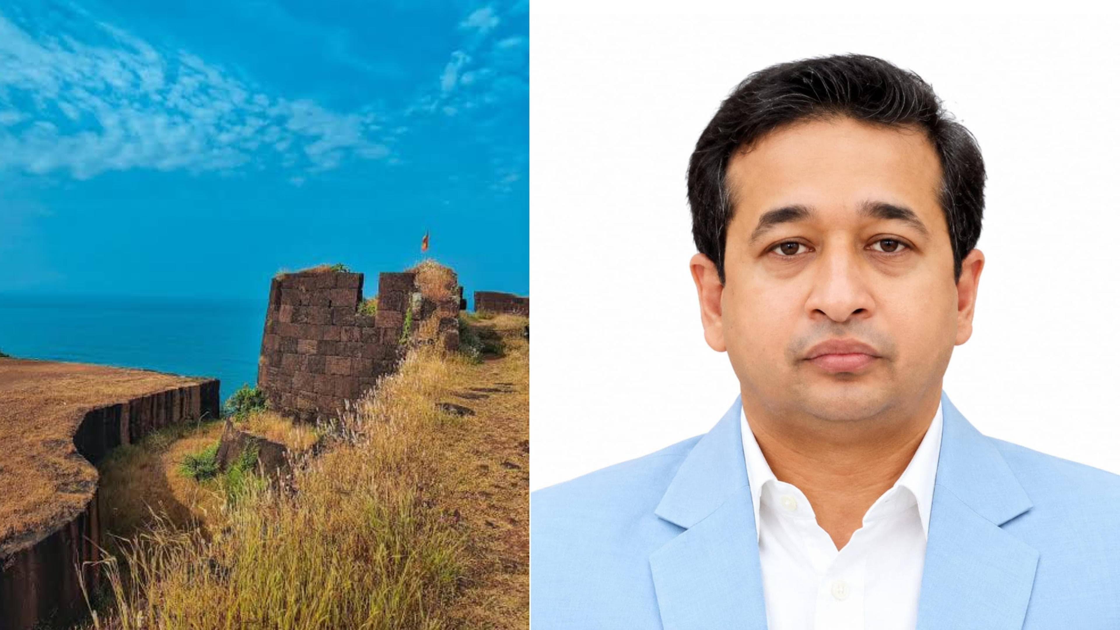 पालकमंत्री नितेश राणे यांच्या संकल्पनेतून देवगड किल्ल्याच्या खंदकात साकारणार आकर्षक गार्डन