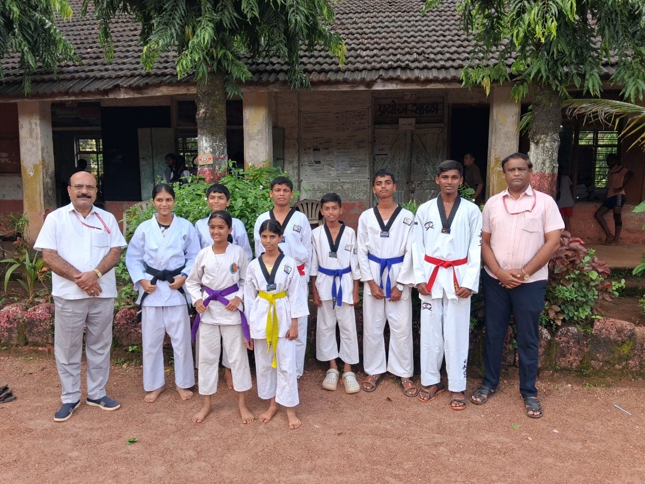 तालुकास्तरीय तायक्वांडो स्पर्धेत विद्यामंदिर कणकवलीचा डंका