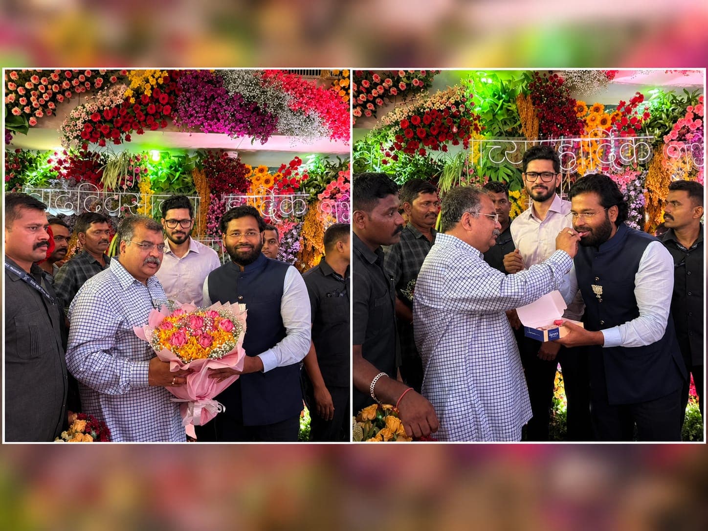 वाढदिवसाच्या निमित्ताने 'रवी'तेजाने उजळली 'विशाल' गुरू शिष्य परंपरा