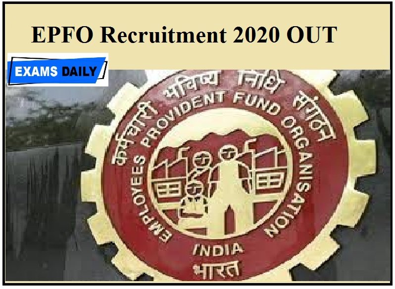 _*EPFO Recruitment: असिस्टंट डायरेक्टर पदासाठी भरती*_