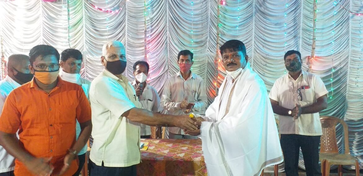 *कणकवली पोलीस निरिक्षक श्री. शिवाजीराव कोळी साहेब यांची “कोवीड योध्दा” सम्मान*