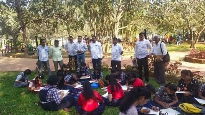भाजपाच्या आत्मनिर्भर अभियानांतर्गत मत्स्य महोत्सवानिमित्त आयोजित “मत्स्य चित्रकला” स्पर्धेचा शुभारंभ