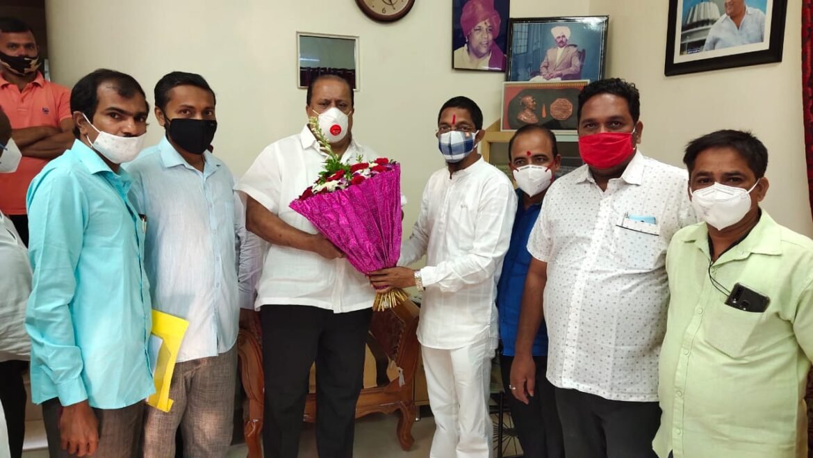 नवीन कुर्ली ग्रामपंचायत मंजुरी बाबत ग्रामविकास मंत्री सकारात्मक, जिल्ह्यातील पक्षबांधणी बाबतीतही समाधानी