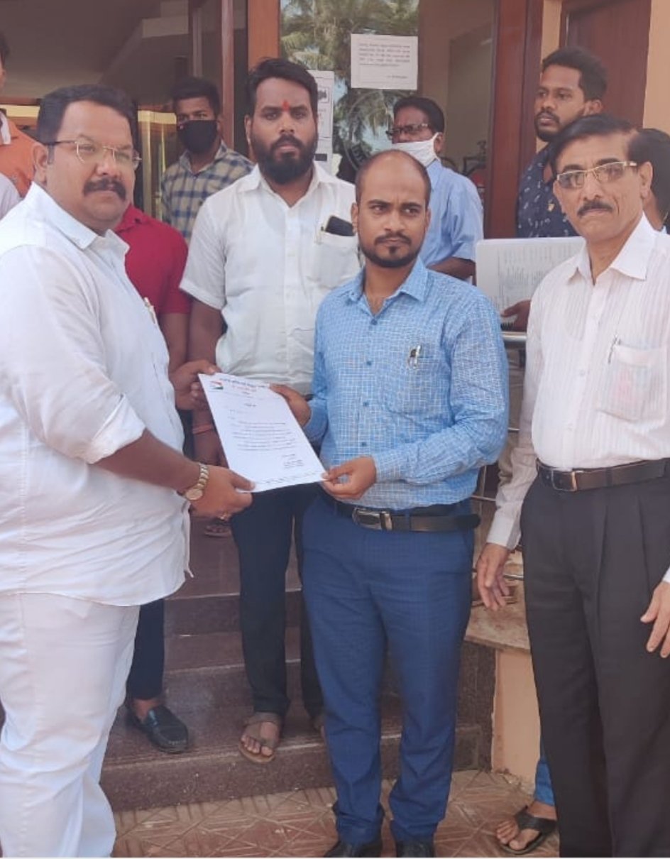 राष्ट्रवादी युवक काँग्रेस सिंधुदुर्ग जिल्हा उपाध्यक्षपदी अर्षद बेग