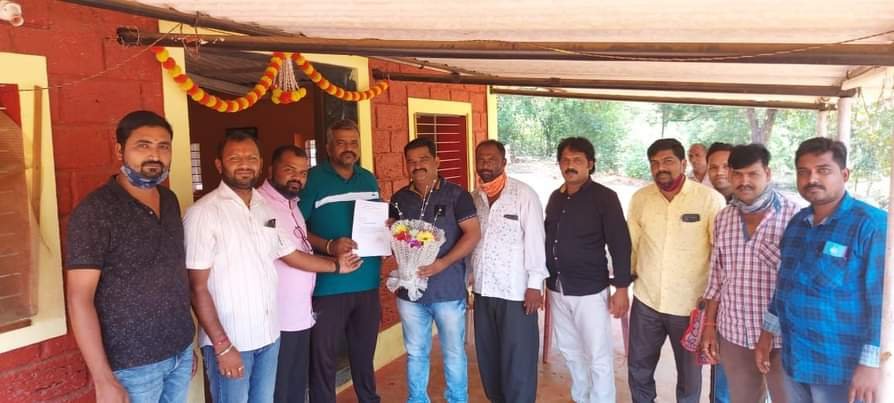 स्वराज्य ट्रक चालक-मालक संघटना वैभववाडी अध्यक्षपदी विजय तावडे यांची निवड