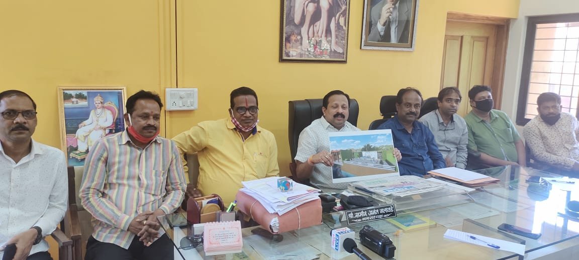 कणकवली गणपती सना येथे उभारणार धबधबा