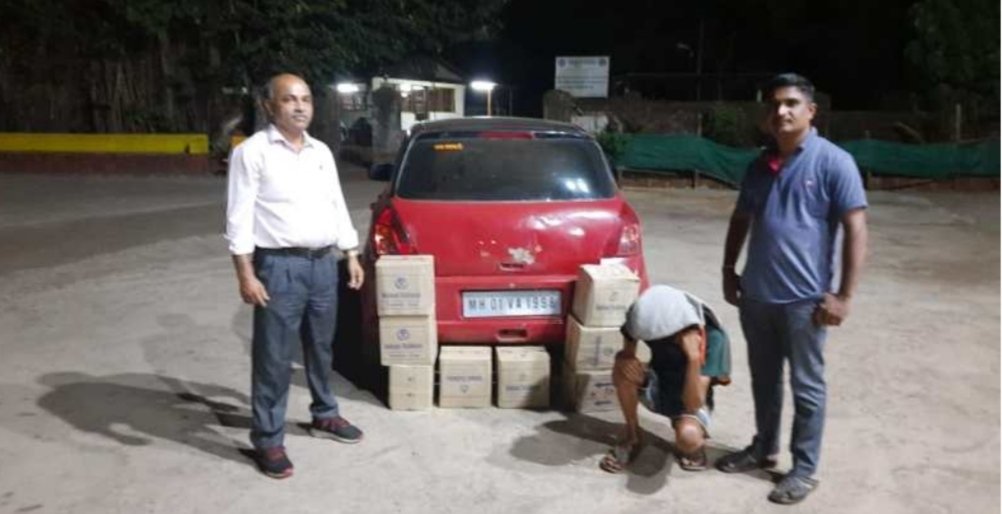लॉकडाउनच्या पार्श्वभूमीवर पोलिसांनी दारू साठ्याचा प्लान उधळला