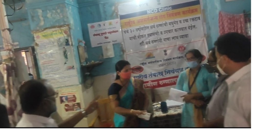 वेंगुर्ले ग्रामीण रुग्णालयाला जिल्हा परिषद अध्यक्षा संजना सावंत यांनी दिली भेट