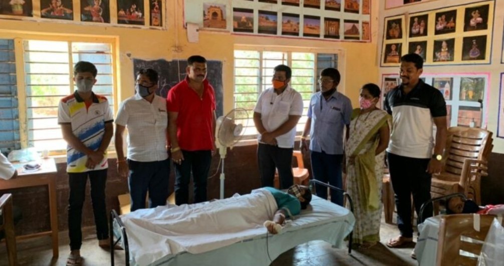 चौके येथे रक्तदान शिबीर