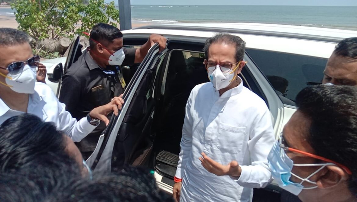 मुख्यमंत्री उद्धवजी ठाकरे यांनी मालवण येथील नुकसानीची केली पाहणी