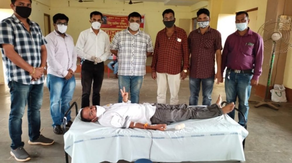 सकल मराठा समाजातर्फे रक्तदान शिबीर संपन्न!