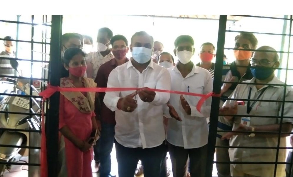 घोणसरी उपकेंद्रात कोविड लसीकरनाचा शुभारंभ!