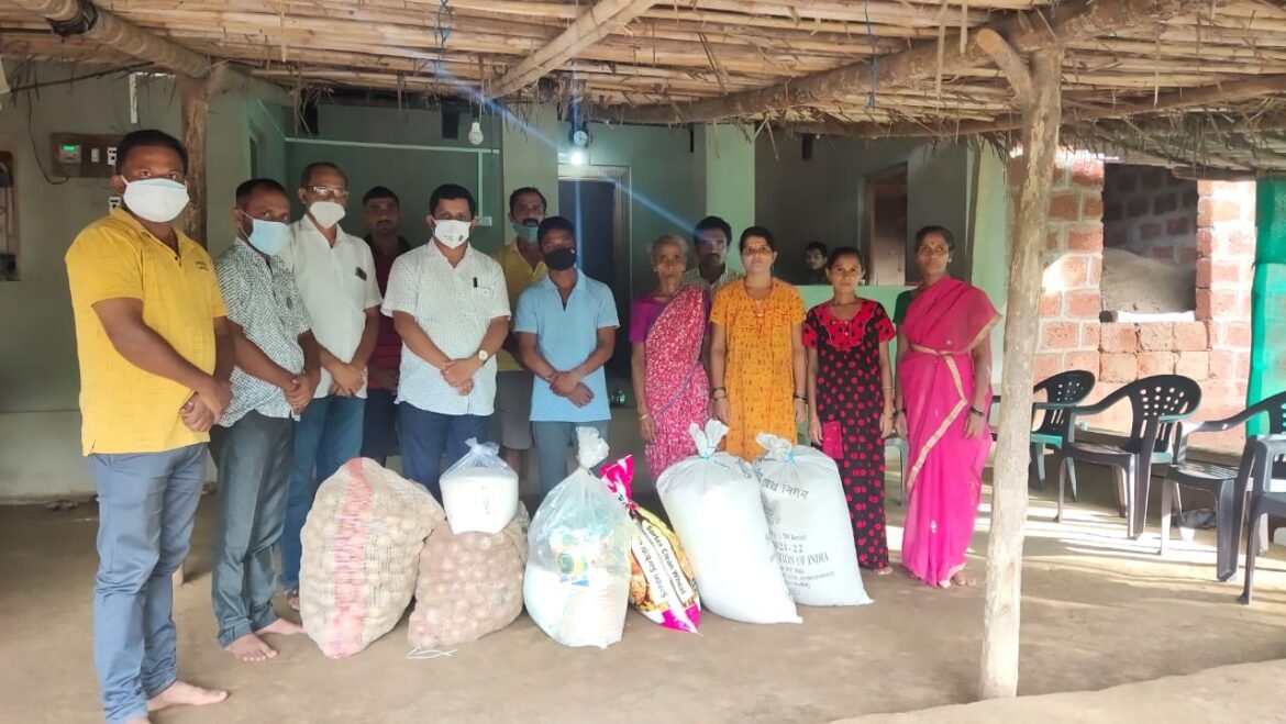 “स्वप्ननगरी” मधील अपंग बांधवांच्या पुढील ८ दिवसांच्या नाष्टा व जेवणाची जबाबदारी भारतीय जनता पक्षाने स्वीकारली