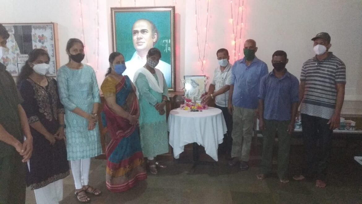 बॅरिस्टर नाथ पै शिक्षण संस्थेमध्ये राजर्षी शाहू महाराज जयंती साजरी