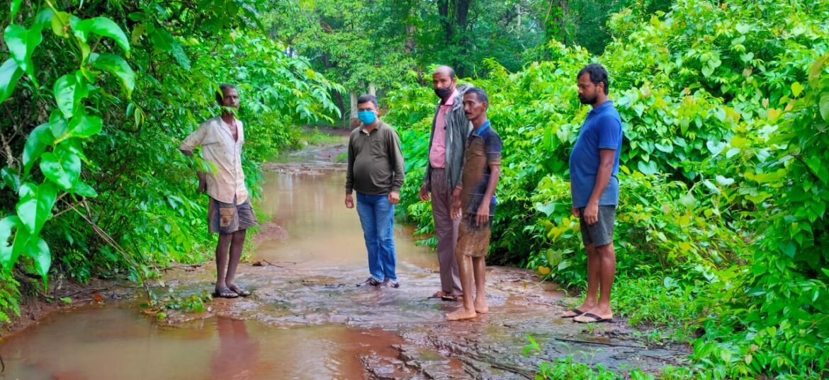 कोकिसरे घंगाळे वाडी रस्त्याला लवकरच निधी उपलब्ध करून देणार ; पालकमंत्री उदयजी सामंत