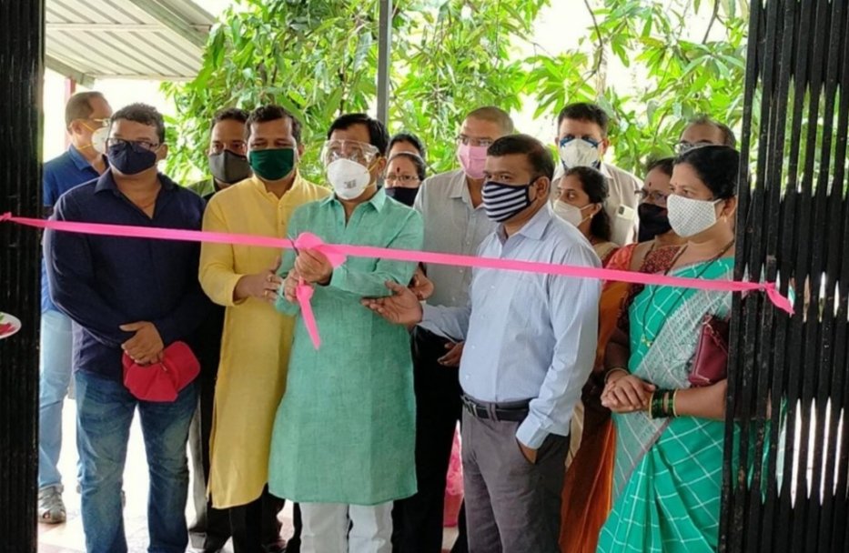 सावंतवाडीत राजन तेलींच्या हस्ते पालिकेच्या कोरोना विलगीकरण कक्षाचा शुभारंभ