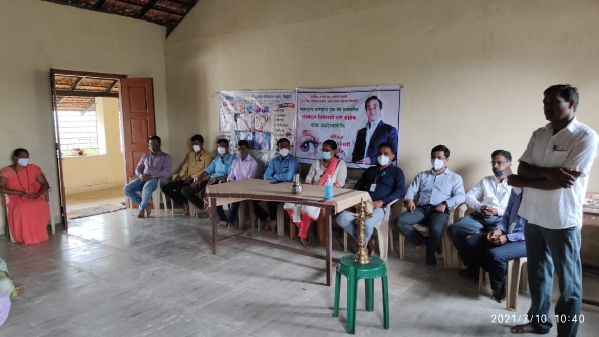 आमदार नितेशजी राणे यांच्या वाढदिवसाचे औचित्य साधून  नेत्ररोग तपासणी व कान,नाक,घसा ( ENT ) संबंधित आजारांवरील शिबिर संपन्न