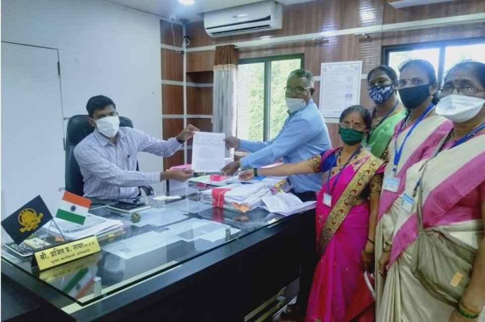 अंशकालीन-स्त्री परिचर कर्मचारी संघटनेचे ५ जुलैपासून फिरती बंद आंदोलन सुरू