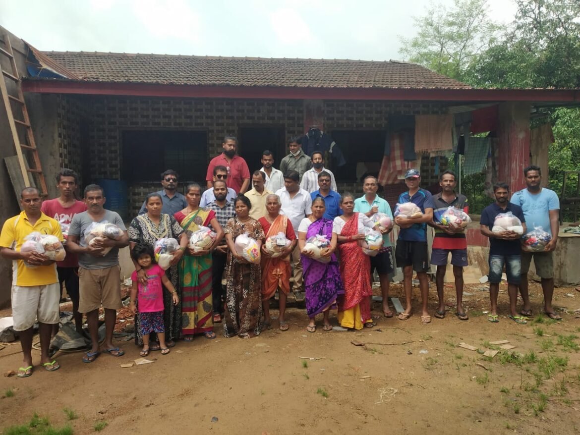 महाराष्ट्र नवनिर्माण सेना, सावंतवाडी तालुका पूरग्रस्तांना मदत