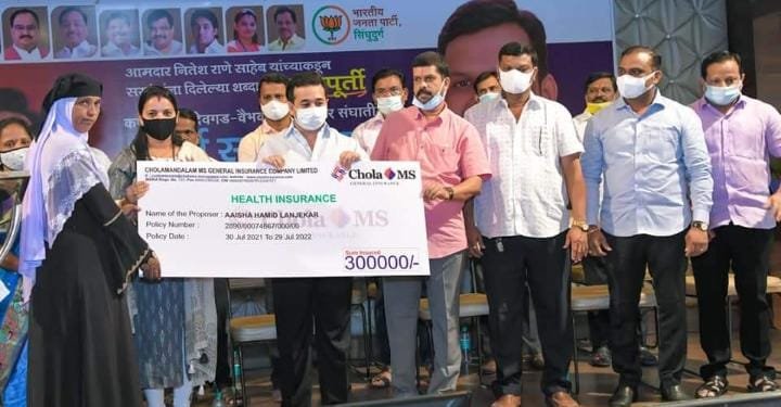 आमदार नितेश राणेंनी केवळ शब्द देऊन न बसता करून  दाखवलं