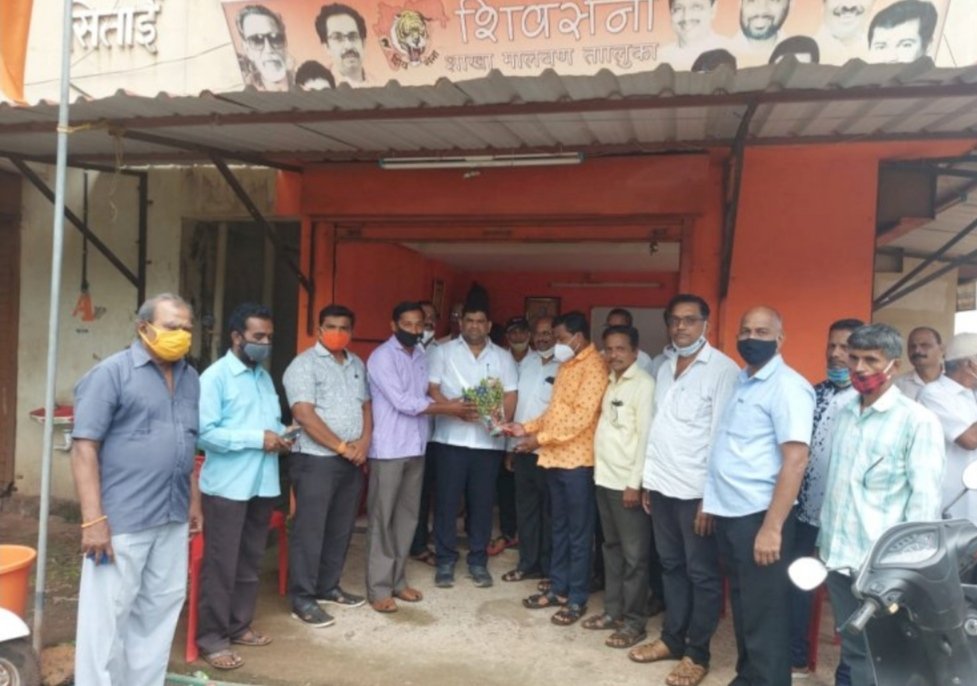 शिवसेना आचरा विभागप्रमुख पदी समीर लब्दे तर समन्वयक पदी चंद्रकांत गोलतकर. देवबाग विभाग समन्वयक पदी भगवान लुडबे यांची निवड