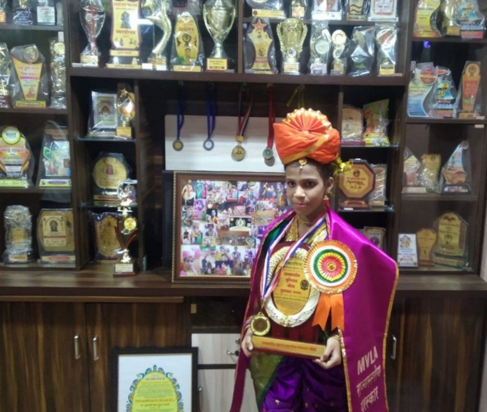 हरकुळ बुद्रुक येथील श्रेया घाडीचा सन्मान!