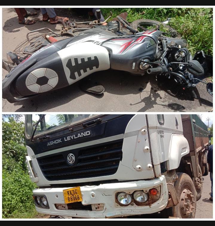 फोंडा ITI जवळ अपघात
