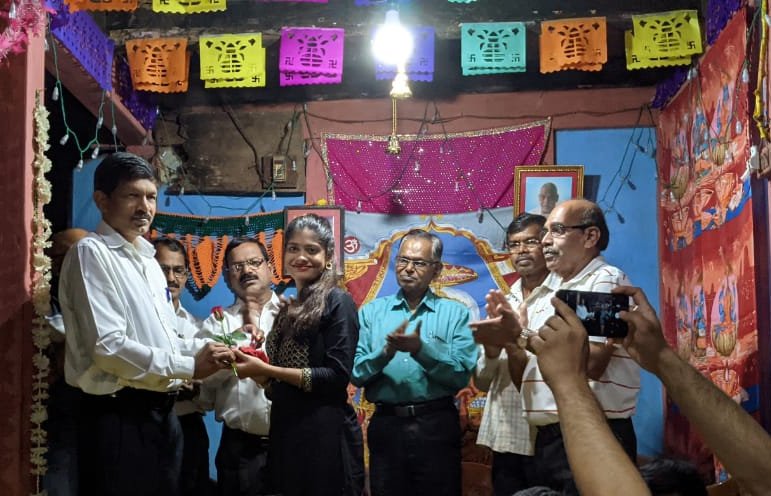 श्री.देव क्षेत्रपाल उत्कर्ष मंडळ जांभवडे बामणवाडीच्या वतीने गुणवंत विद्यार्थ्यांचा सत्कार