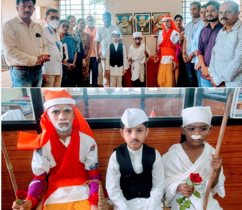बांदा केंद्रशाळेच्या विद्यार्थ्यांच्या वेशभूषा ठरल्या लक्षवेधी