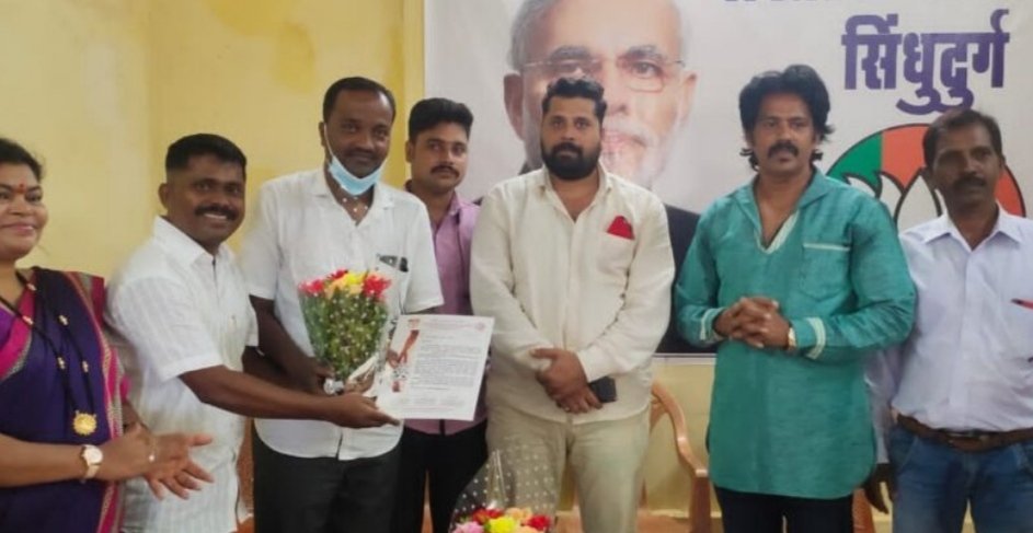 रितेश सुतार यांची भाजपा चित्रपट कामगार आघाडी च्या जिल्हा उपाध्यक्षपदी निवड