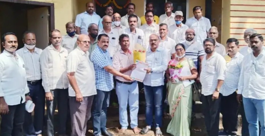 भाजपा किसान मोर्चा जिल्हाध्यक्ष पदी उमेश सावंत यांची निवड