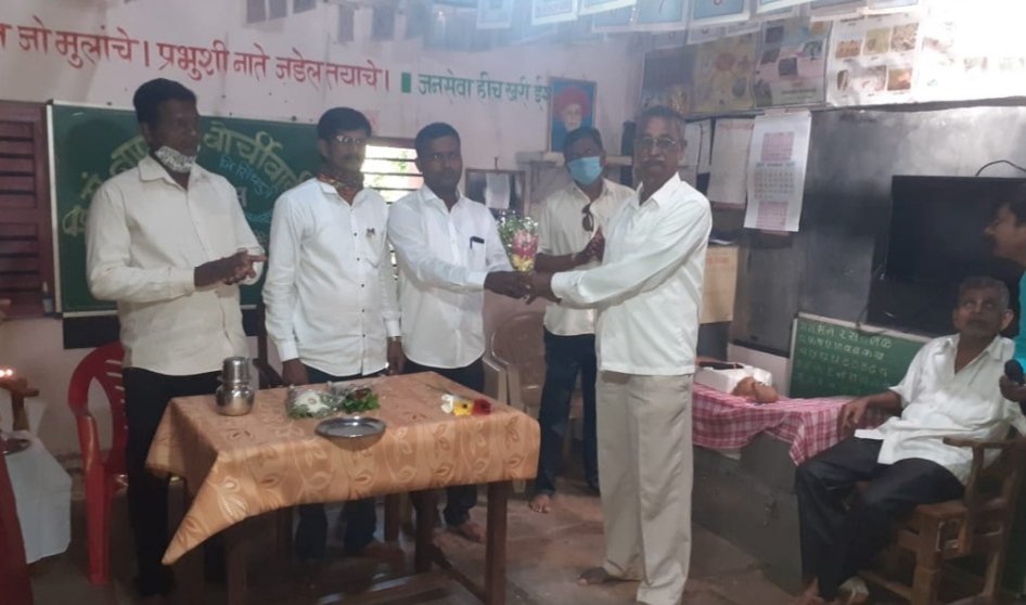 वैभववाडी : वि. मं.नापणे बोर्चीवाडी प्रशाला वर्गखोली दुरुस्तीचा शुभारंभ