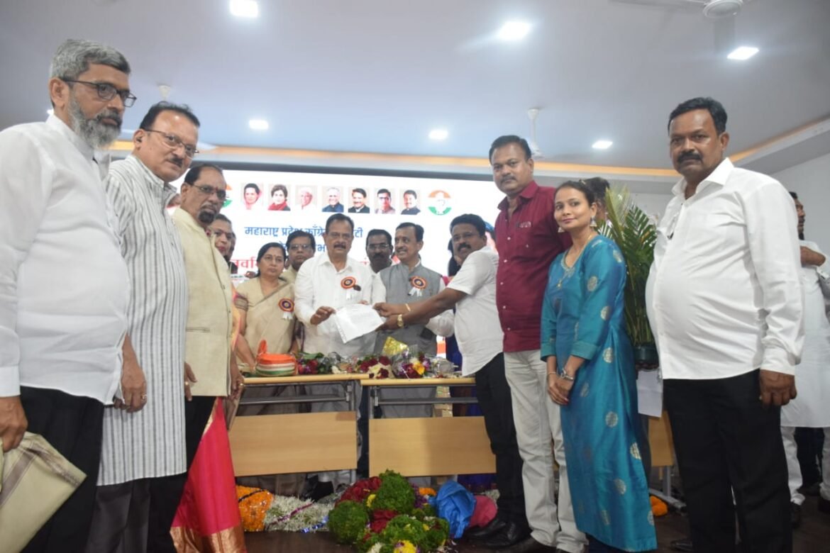 सोमवारी टिळक भवन येथे ओबीसी सेल काँग्रेस महाराष्ट्र प्रदेश चा न भूतो न भविष्यती असा जोरदार मेळावा झाला संपन्न
