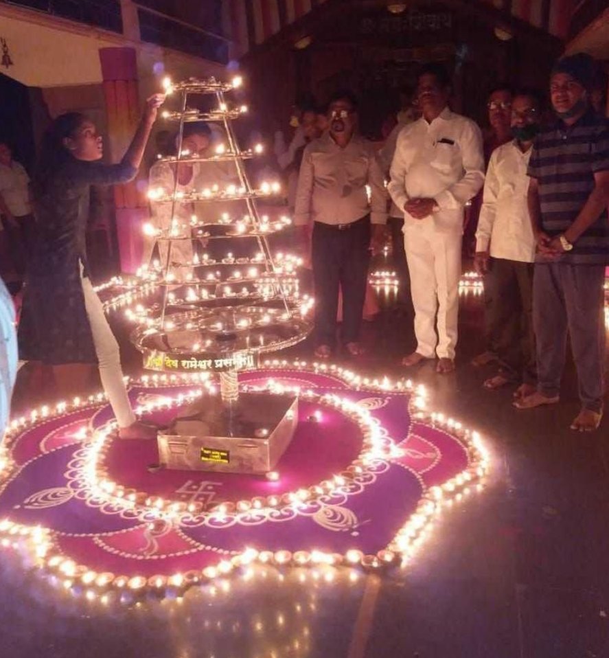 भिरवंडे रामेश्वर मंदिरात 19 रोजी दिपोत्सव होणार साजरा