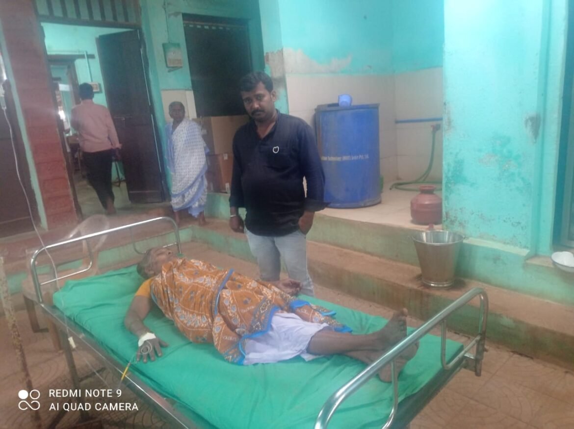 साटेली भेडशी येथे मुसळधार पावसामुळे घरावर वीज पडून महिला जखमी