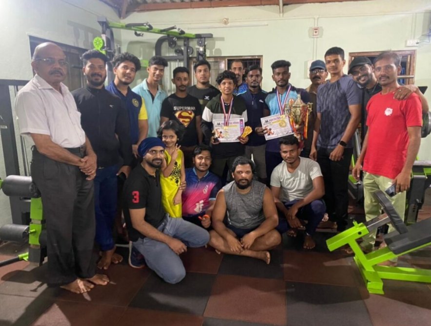 फोंडाघाट येथील पॉवर लिफ्टींग स्पर्धेत कासार्डेचा कैलास पवार अव्वल