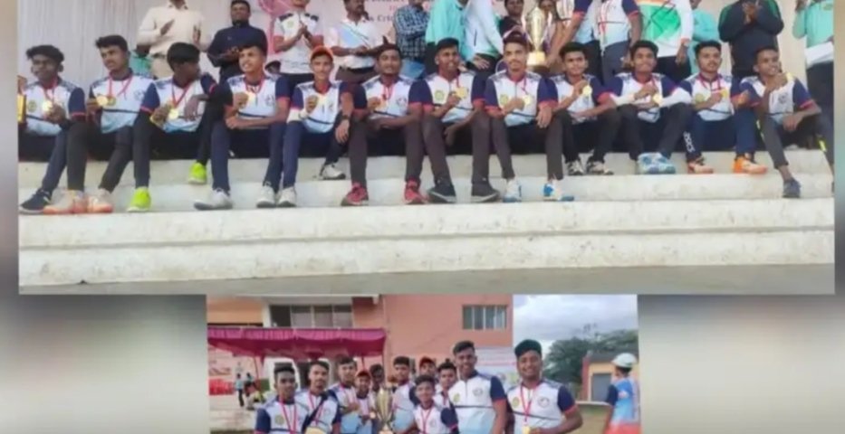 १७ वर्षाखालील राज्यस्तरीय टेनिस क्रिकेट स्पर्धेत सिंधुदुर्ग जिल्ह्याला चॅम्पियनचा बहुमान