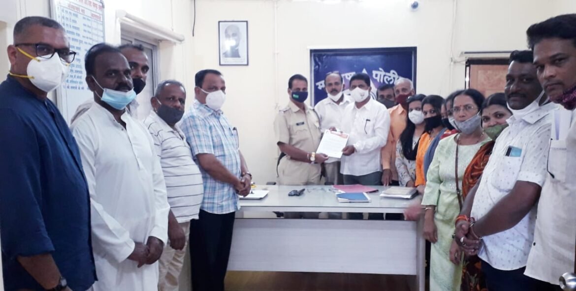 भाजपा वेंगुर्ले च्या वतीने काँग्रेस प्रदेशाध्यक्ष नाना पटोले यांच्या विरोधात पोलिस स्टेशन मध्ये तक्रार दाखल