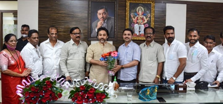 जिल्हा बँक अध्यक्ष उपाध्यक्ष यांचे निलेश राणे यांच्याकडून अभिनंदन