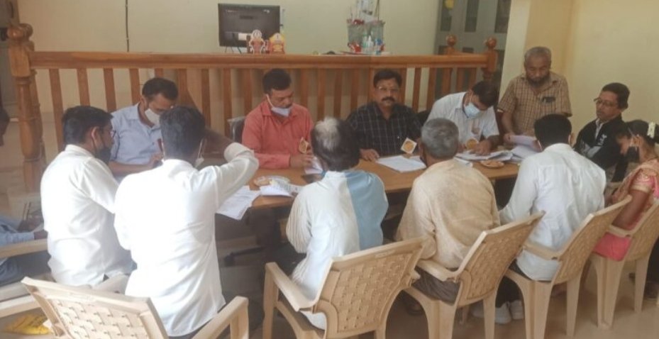 संजय गांधी निराधार समितीची बैठक वैभववाडीत संपन्न