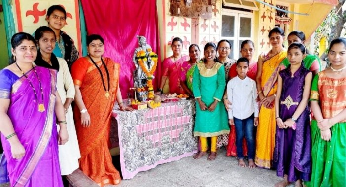 शिवजयंती दरवर्षी  प्रत्येक घराघरात सण उत्सव म्हणून साजरी व्हायला हवी -अभिनेत्री सौ अक्षता कांबळी