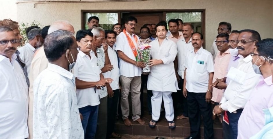 आम. नितेश राणे यांची कणकवलीत एन्ट्री होताच सेना- राष्ट्रवादीला धक्का