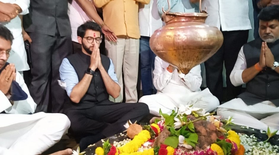 महाराष्ट्राचे पर्यटन पर्यावरण मंत्री यांनी कुणकेश्वर मंदिराचे प्रवेशद्वार उदघाटन