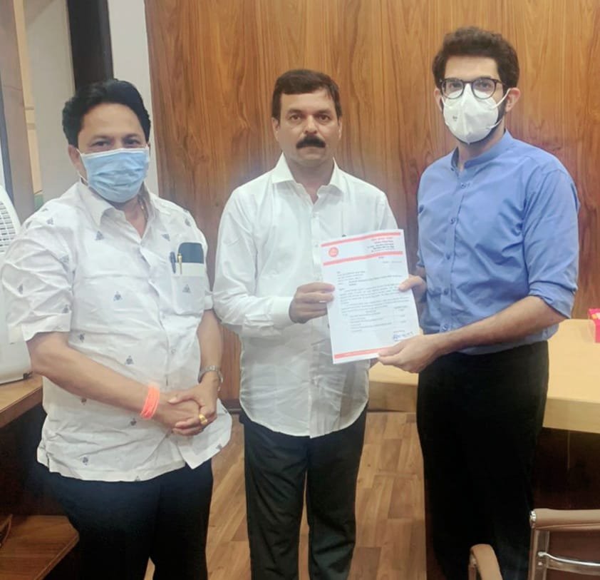 वैभववाडीतील पर्यटन स्थळांना निधी उपलब्ध करुन घ्यावा” -संदेश पारकर यांची पर्यटनमंत्री आदित्य ठाकरेंकडे मागणी