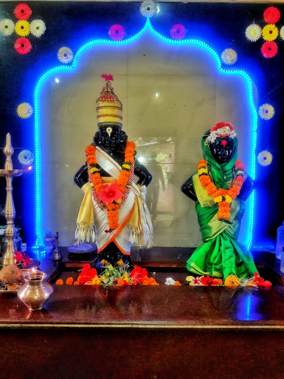 शिरवल येथील श्री .विठ्ठल -रखुमाई मंदिर येथे ग्रंथराज ज्ञानेश्वरी पारायण‌,अखंड हरीनाम सप्ताहाचे आयोजन