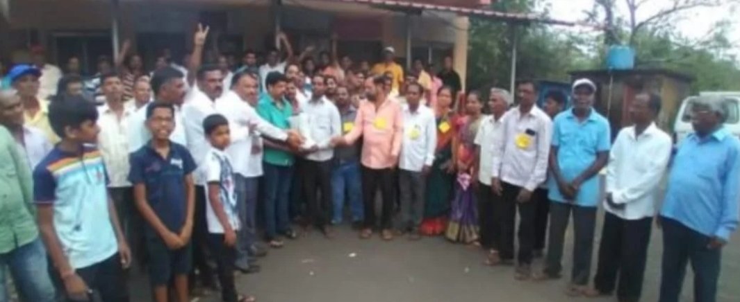 शिवडाव सोसायटी निवडणुकीत भाजपाचा झेंडा फडकला