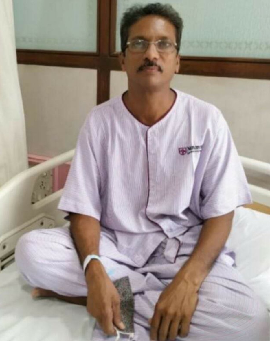 देवघर येथील कॅन्सरच्या दुर्धर आजाराने ग्रस्त असलेल्या विजय परब यांच्या साठी अरीफ बगदादी बनले देवदूत