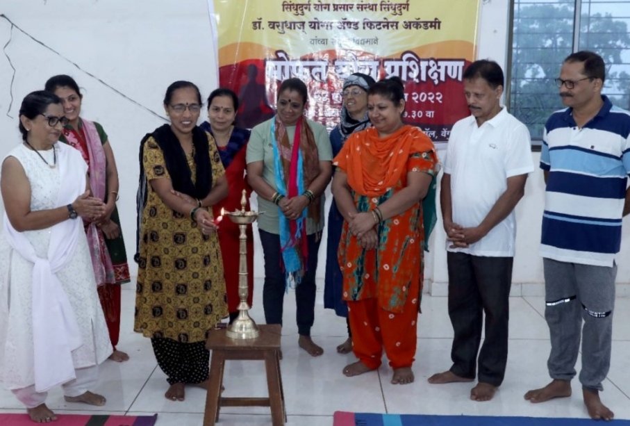 मोफत योग प्रशिक्षणाला प्रारंभ