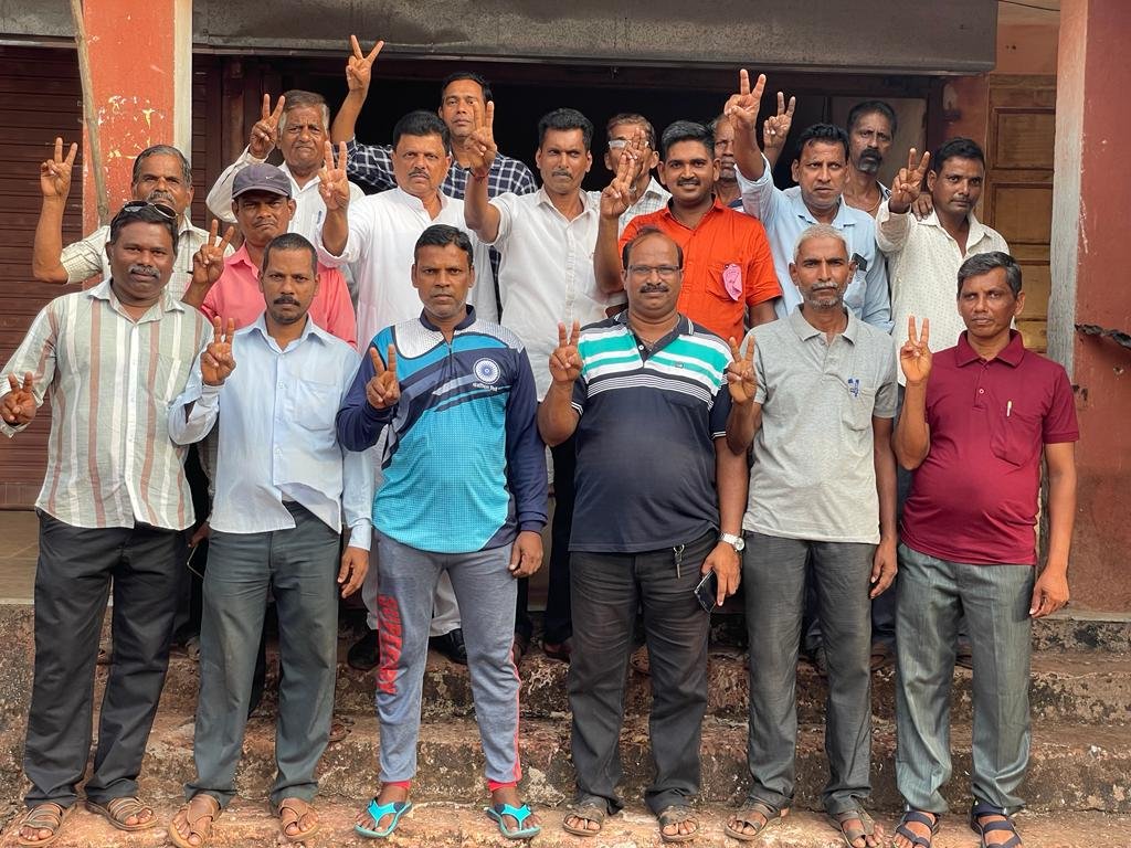 गिर्ये वि.का.स. सेवा सोसायटी वर भारतीय जनता पार्टीचा निर्विवाद विजय