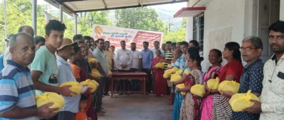शेतकऱ्यांचा विकास हाच आमचा ध्यास – सतीश सावंत